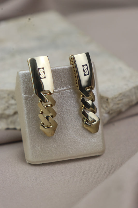 Earrings Monaco Chain classic #86
