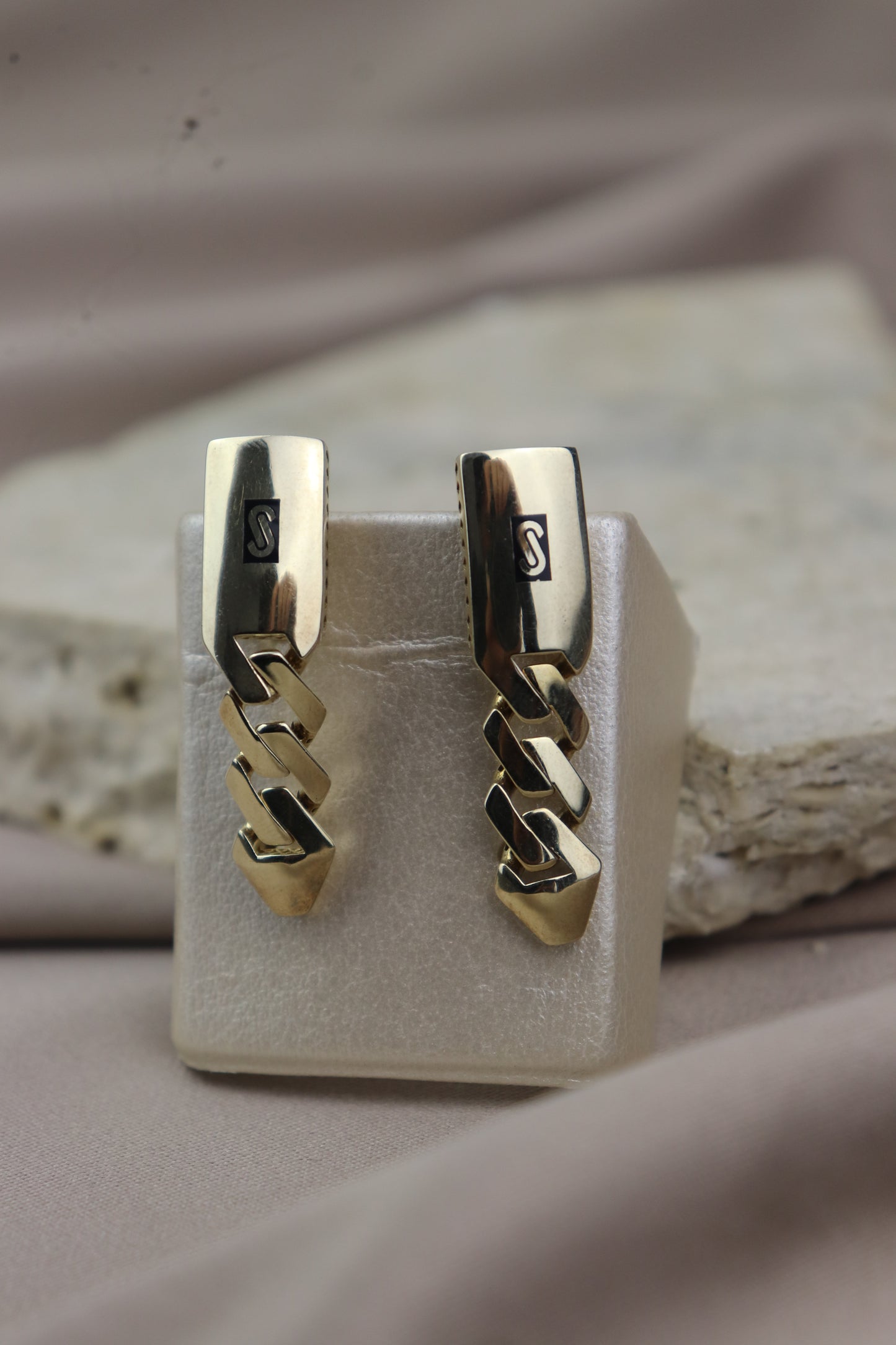 Earrings Monaco Chain classic #86