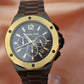 Reloj Michael Kors Negro con Detalles Dorados