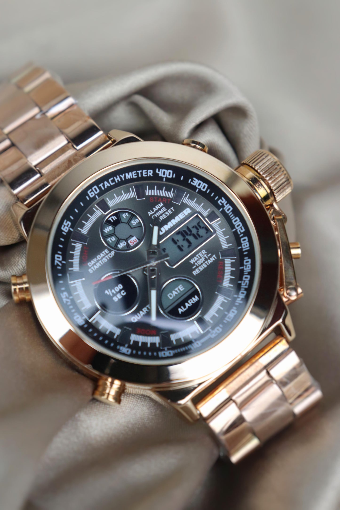 Reloj Hummer Rose Gold