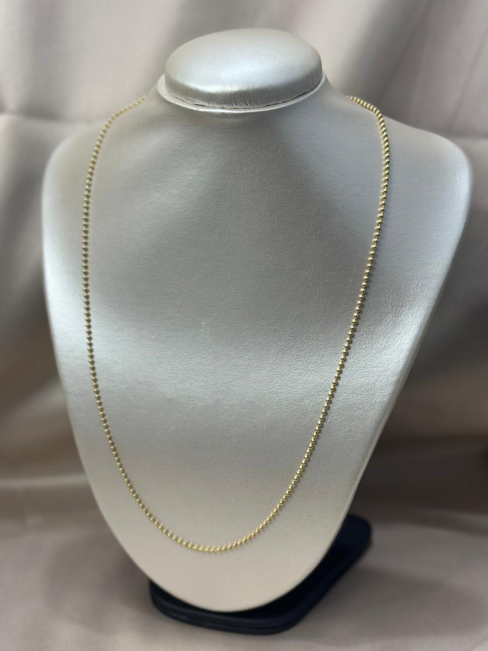 Cadena militar 60cm - 10k #A38