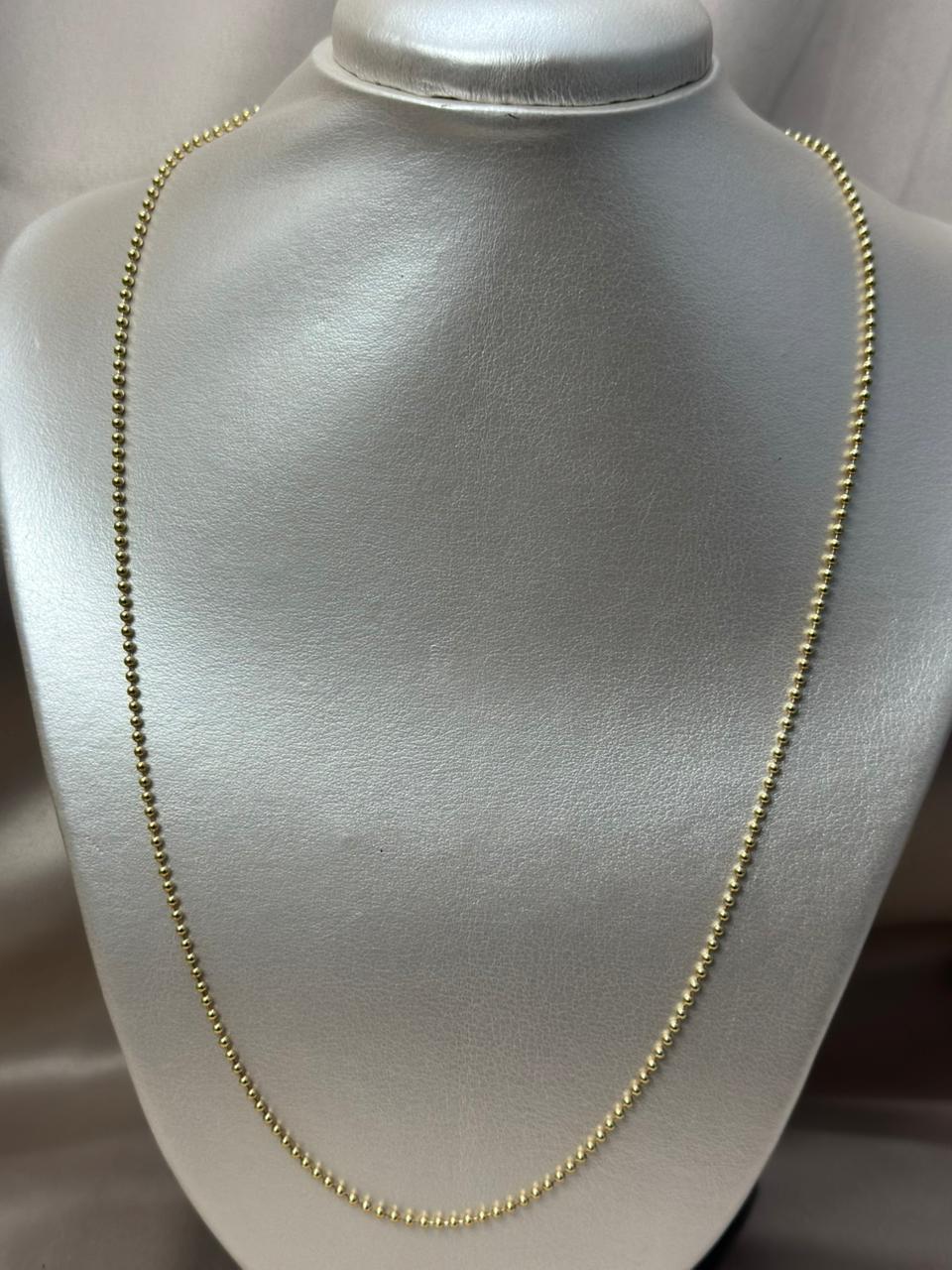 Cadena militar 60cm - 10k #A38