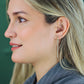 Long diamond earrings